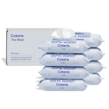 Baby Wipes, 8 Pack, 448 Count, Unscented Wipes, 99 Purified Water, Plastic-Free