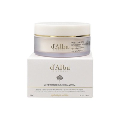 D'ALBA dalba White Truffle Double Serum & Cream 70g with FREE SAMPLE GIFTS