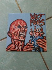 45 T 7'' WET FURS 3 TITRES AU LIT LES BÉBÉS 1991 BORDEAUX (AVEC INSERT)