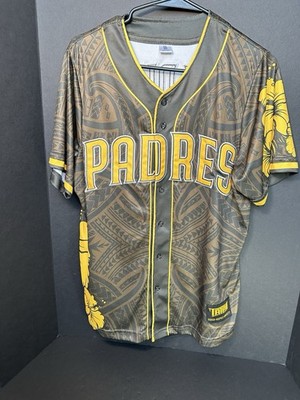 2026 San Diego Padres X Tatau Small Pacific Islander Heritage Theme Game Jersey