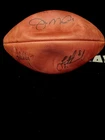 Joe Montana John Elway Troy Aikman Signed Football LOA PSA Certified *READ