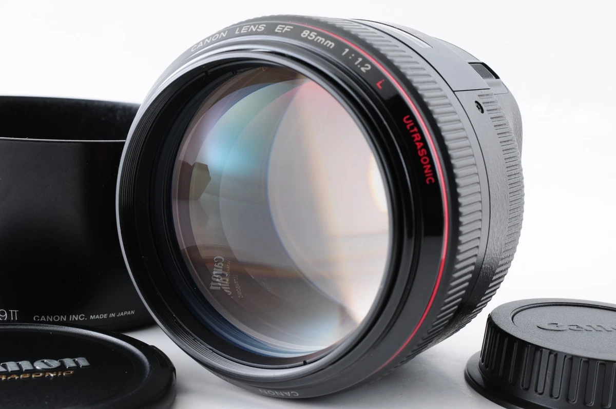 Canon EF f/1.2 Camera Lenses 85mm Focal for sale | eBay