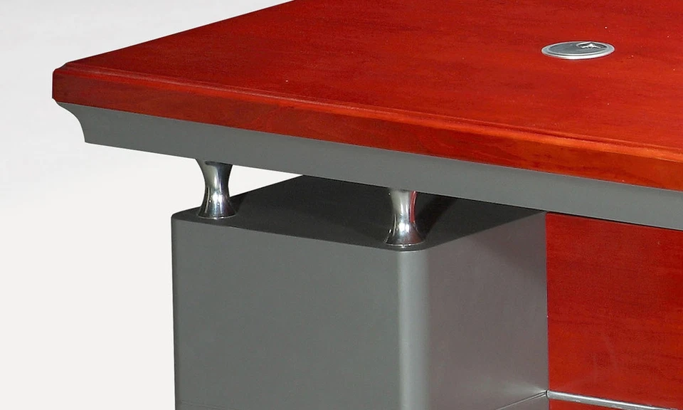 Chef Schreibtisch Edison 2.0 m rechts Büroausstattung Office Schreibtisch Büro - Bild 4 von 4