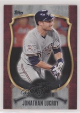 2015 Topps Update First Home Run Silver Jonathan Lucroy #FHR-13 3a3
