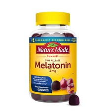 Nature Made Time Release Melatonin 3mg Gummies, 100 60 Count Pack of 1 