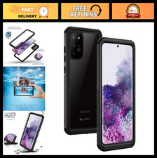 Waterproof Shockproof Case for Galaxy S20 Plus 5G, Heavy Duty Full Body Cover,