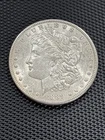 1889 Morgan Silver Dollar AU Better Detail Nice Original Coin Strong Eye Appeal