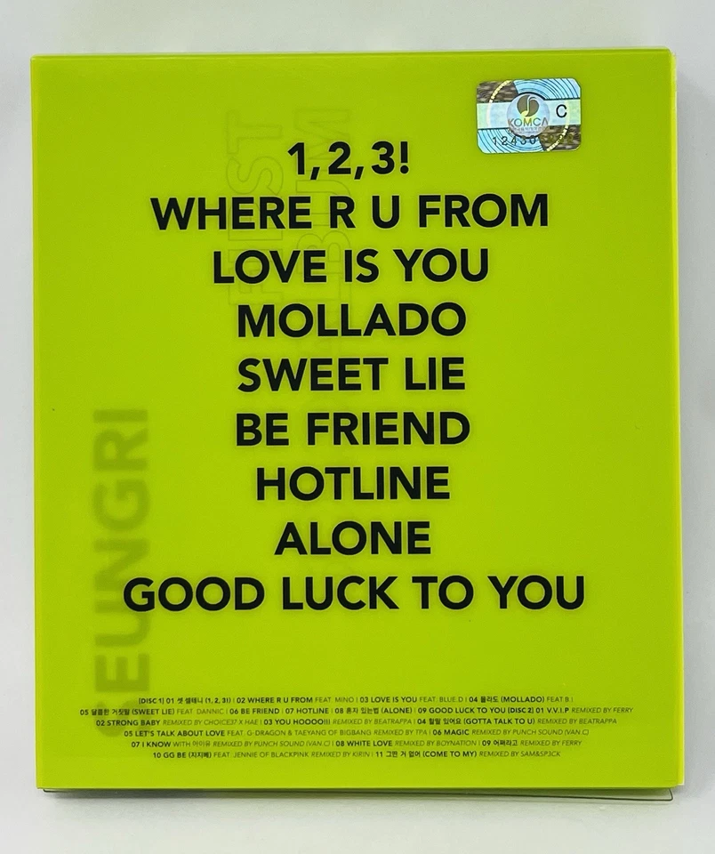 Seungri The Great Seungri Album WITH PHOTOCARD Foto 4 de 4