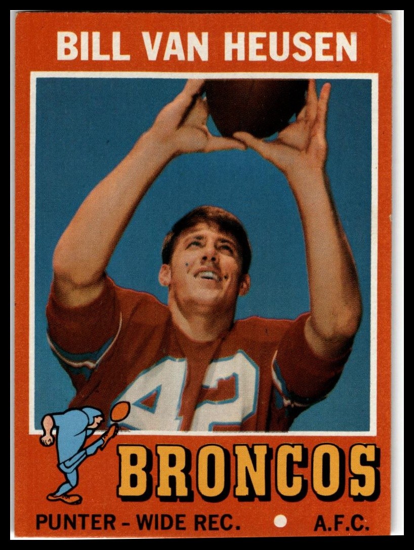 1971 Topps #9 Bill Van Heusen