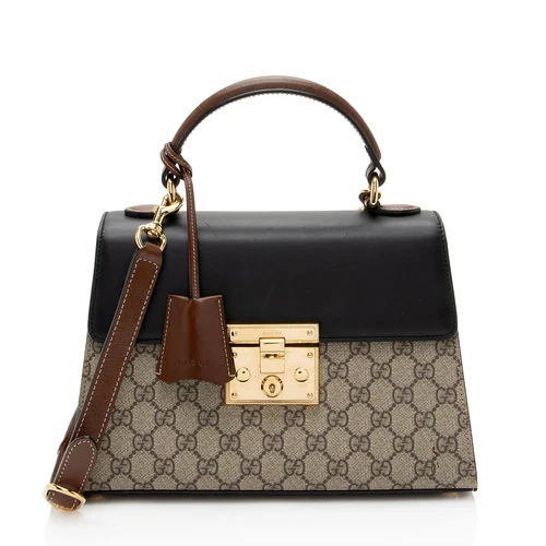 Cadenas Gucci GG Supreme petite poignée supérieure
