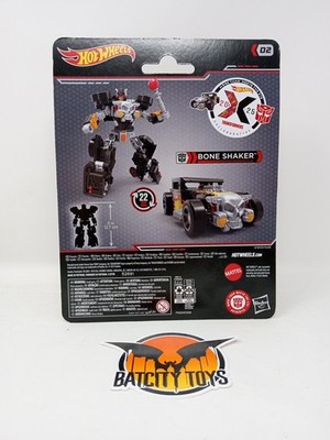 Transformers x Hotwheels Collaborative Bone Shaker Action Figure