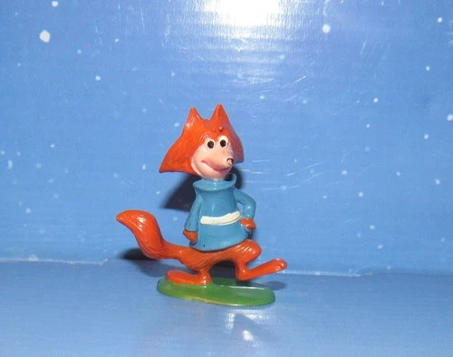 Fibber Fox Figure Tinykins Tinykings Marx Toy Disneykings 1961