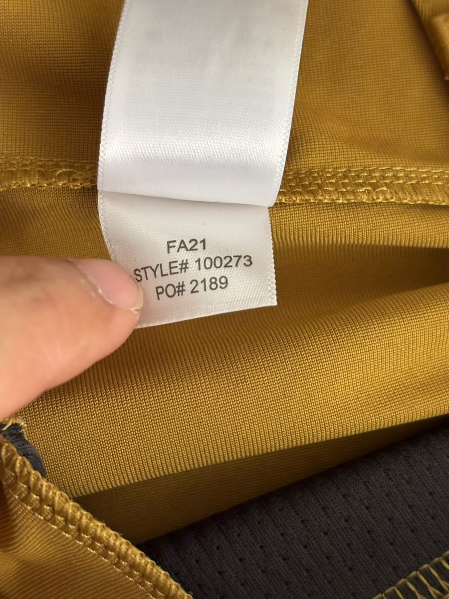 Rhone Shorts Mens Size 35 Mustard Yellow Commuter 8
