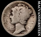 1926 Silver Mercury Dime-Scarce Better Date No Reserve #G9813