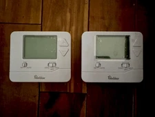 (2) Robertshaw RS8110 Digital Non-Programmable Wall Thermostat. Used for 1 month