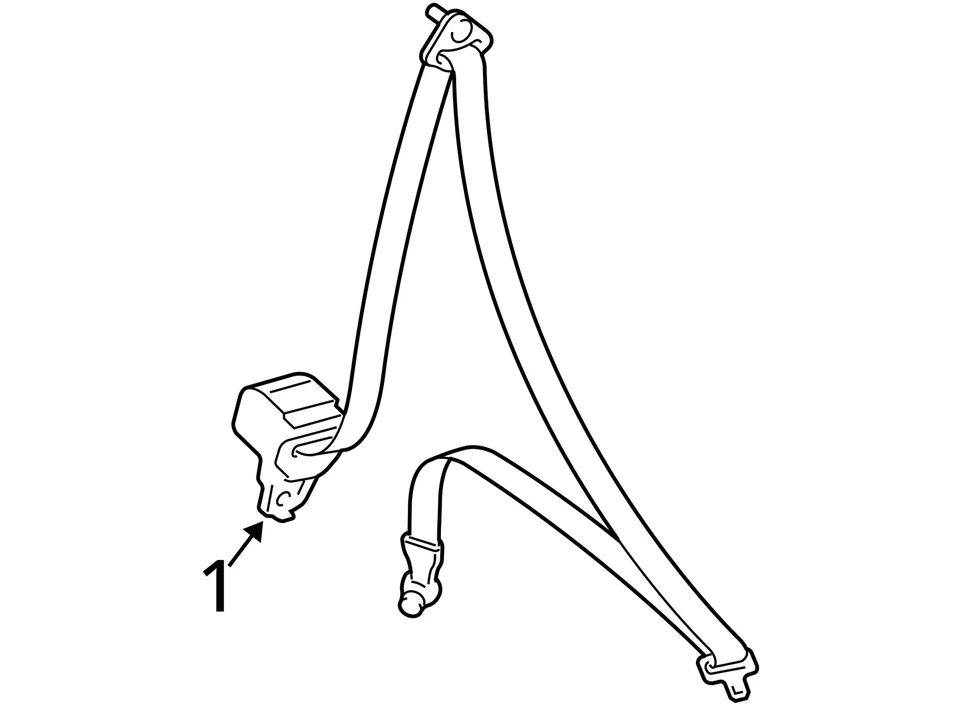 Seat Belt Front Bucket Seat Driver Retractor Fits 03-08 MAZDA 6 27689170 Foto 4 de 4