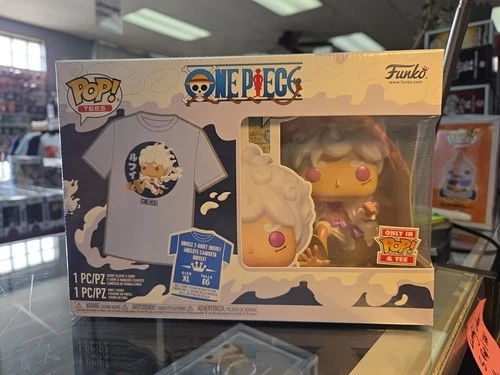 Funko Pop Tees! Vinyl: One Piece Luffy Gear Five Figure Pop And Tee X-LARGE XL