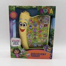 NEW Dora the Explorer Discovery Tablet English Spanish 150 Phrases Sounds