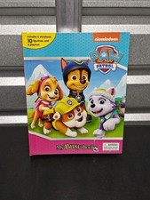 Paw Patrol My Busy Books - Storybook, 10 figurines, playmat