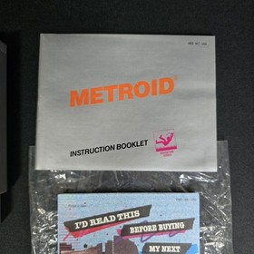 Metroid Nintendo NES in OVP mit Inlay + Werbung US Variante Konsolen Game RAR