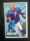 New ListingEd Sprinkle Autographed 1951 Bowman Football ROOKIE Card #51 Bears Hall of Fame