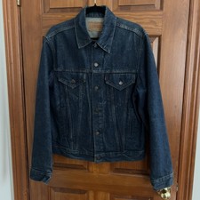 Chaqueta vaquera vintage años 80 Levi's 71506-0216 tipo III Trucker talla 42L lavado oscuro