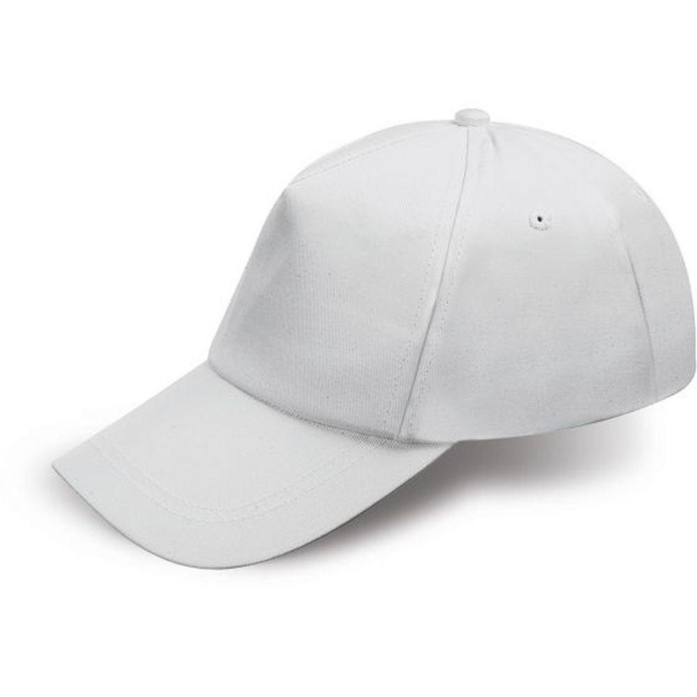 SUPER OFFERTA 25 PZ Cappello BAMBINO con visiera in cotone BIANCO 0ZEJ