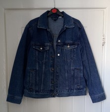H&M Womans Denim Jacket Size S Blue Long Sleeve New Without Tags
