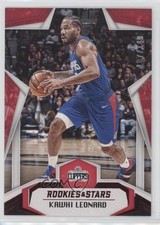 2019-20 Panini Chronicles Rookies and Stars Red 107/149 Kawhi Leonard #695 9ih