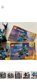 LEGO Creator 3-in-1 Robo Explorer Set #31062 Built Set. No Box. See Description