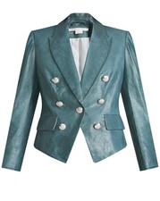 VERONICA BEARD Leather Dickey Cooke Jacket / ...