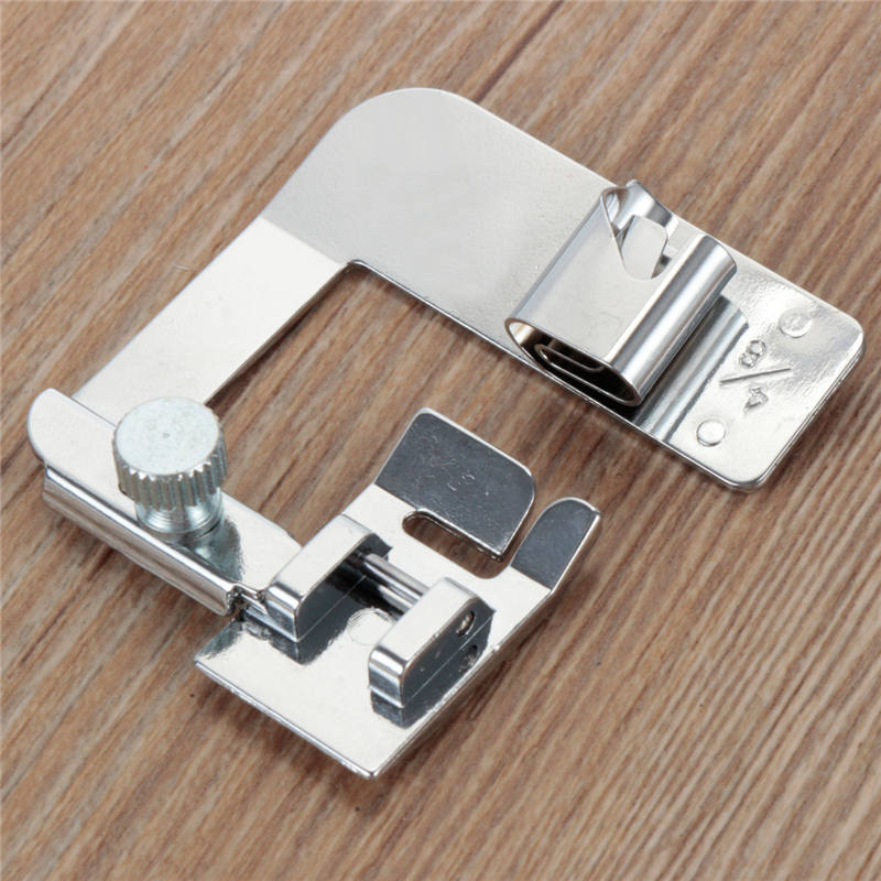 Keboyoe 8 Pièces Pieds De Biche Ourlet Roulé 3-10mm - Accessoires Machine à Coudre Acier Inoxydable