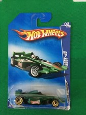 2009 Hot Wheels #69 HW Racing 3/10 GP-2009 Green Variant w/Gold Lace Spoke B86