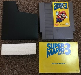 NES Super Mario Bros 3 CIB gioco testato funzionante carrello autentico