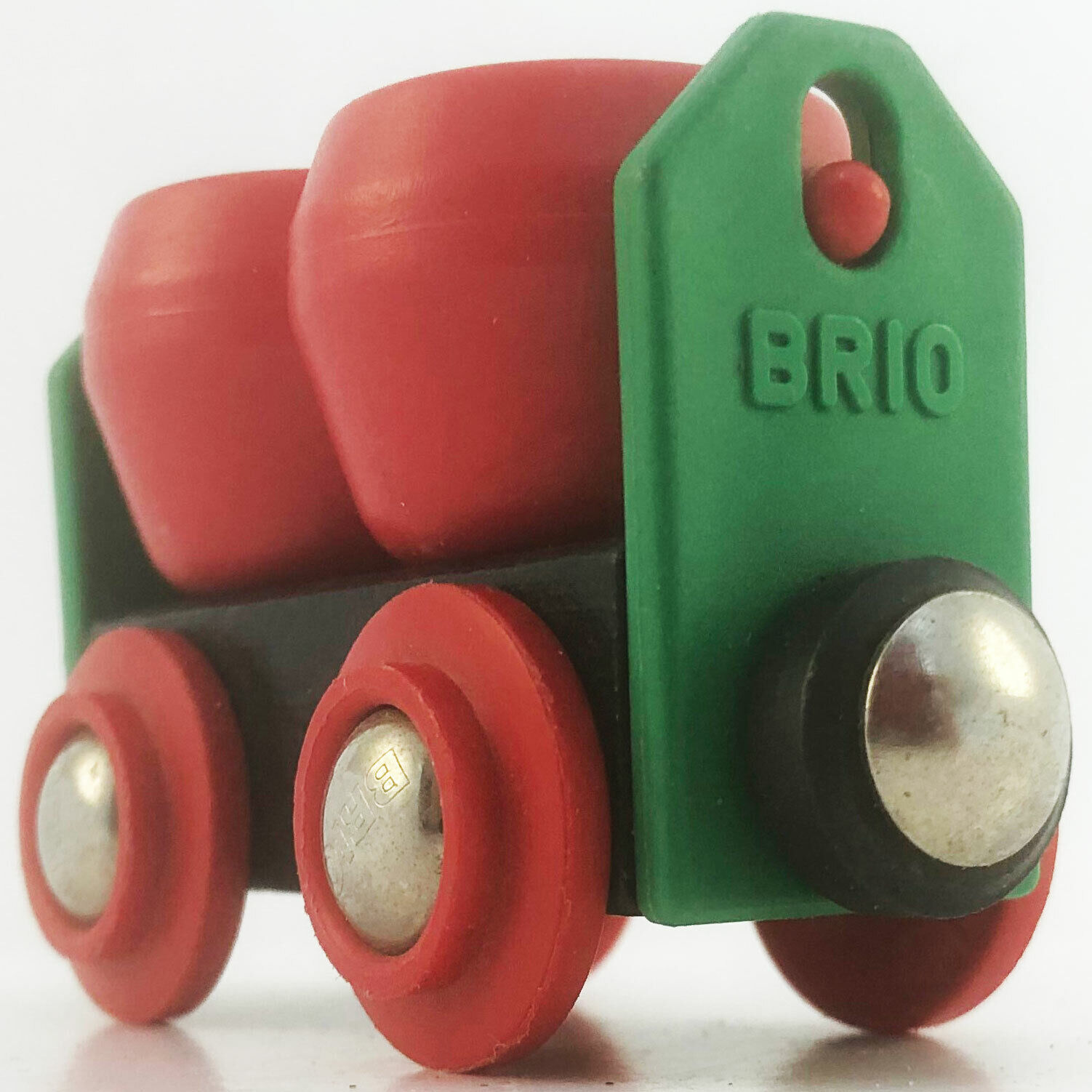 Brio Barrel Car Track Railroad Car Thomas Track Set Wood Railway Wooden Magnet 