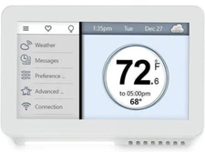 Vine Smart WiFi Programmable Touchscreen Thermostat (TJ-919B) w/ Nightlight