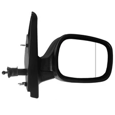 Driver Side Renault Kangoo 2004 to 2008 Complete Wing Mirror Manual unit