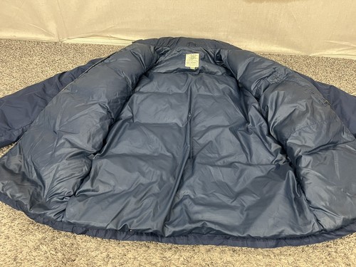 Vintage 60's Alp Sport Boulder, Co Blue Down Filled Parka Jacket Medium/Large - Picture 6 of 6
