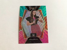Nina Samuels Tri-Color 2022 Panini Select WWE Wrestling Premier Level Card # 128