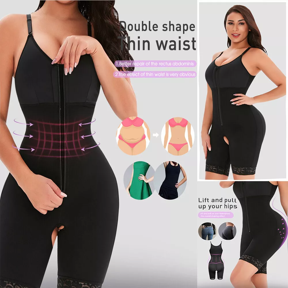 Women Plus Size Full Body Shaper Stretch Waist Trainer Shapewear Corset  Slimming