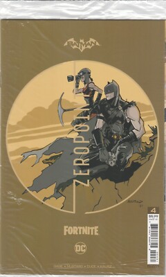 BATMAN FORTNITE ZERO POINT  4 (2021) MUSTARD SEALED POLYBAG VARIANT ~ UNOPENED