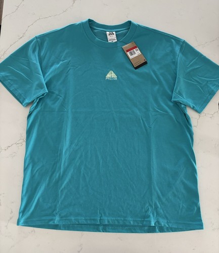 Nike ACG Short Sleeve T-Shirt Blue DQ1815-345 Mens Size Large