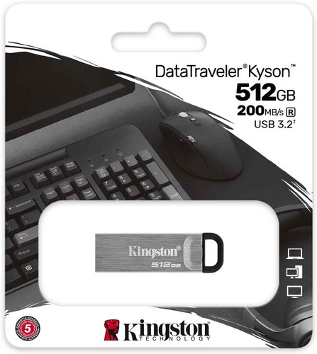 Kingston DataTraveler Kyson (DTKN) USB Flash Drive 64GB 128GB 256GB 512GB - Picture 8 of 8