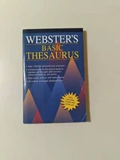 Webster's Basic Thesaurus - Paperback By Minerva - GOOD
