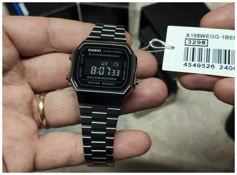 Casio vintage stainless steel sale