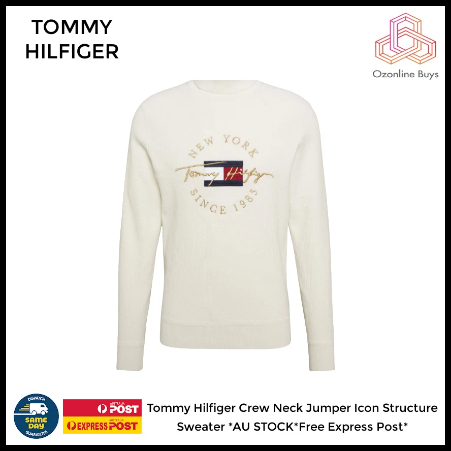 Tommy icons logo sweater store