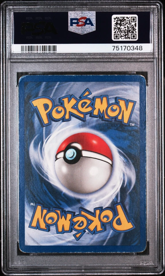 PSA 4 - Pokemon Base Set Alakazam - 4th Print - 1999-2000 - Uk print - POP 5 - Image 2 of 2