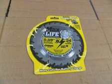 Max Life 538C424 5 3/8 x 24 Tooth Cordless Circular Saw Blade Carbide NEW #2526