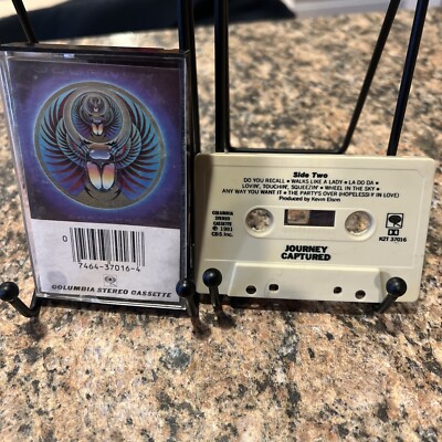 JOURNEY CAPTURED Columbia Stereo Cassette Tape OG 1981 Rock Pop Rare!!