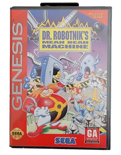 SEGA Game Gear GG- Dr. Robotnik's Mean Bean Machine | eBay